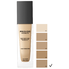 Provoc Тональный флюид Checkmatte Foundation, 30 мл, оттенок: 25