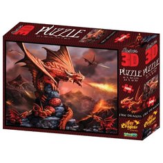 Пазл Prime 3D Огненный дракон (10090), 500 дет.