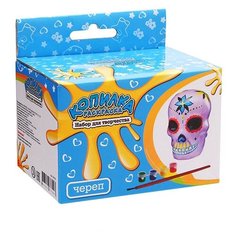 Копилка-раскраска Череп (DIY079)