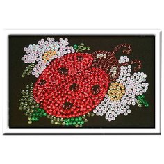 Волшебная Мастерская Мозаика из пайеток Божья коровка М017