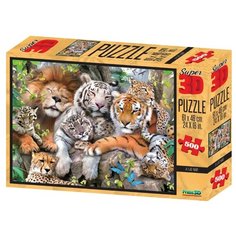 Пазл Prime 3D Кошачий сон (10001), 500 дет.