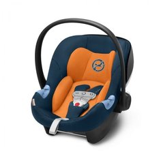 Автокресло-переноска группа 0+ (до 13 кг) Cybex Aton M i-Size, tropical blue
