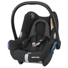 Автокресло-переноска группа 0+ (до 13 кг) Maxi-Cosi CabrioFix, scribble black