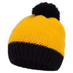 Шапка Fishka размер 54, черный/желтый