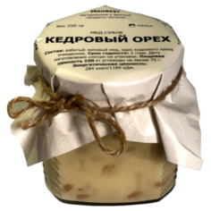 Крем-мед Милвкус Кедровый орех 250 г