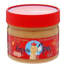 Король Орех Арахисовая паста С корицей, 300 г