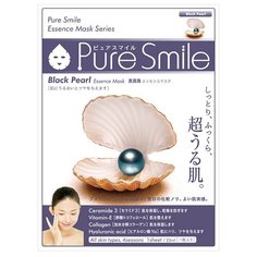 Sun Smile тканевая маска Pure smile Black pearl Essence с экстрактом черного жемчуга, 23 мл