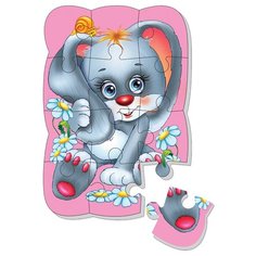 Пазл Vladi Toys Зайка (VT3205-34), 12 дет.