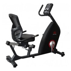 Горизонтальный велотренажер CardioPower R37 черный