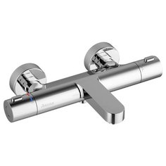 Смеситель для ванны с душем RAVAK Termo TE 300 023.00/150 двухрычажный с термостатом хром