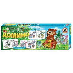 Настольная игра Русский стиль Домино Лесное