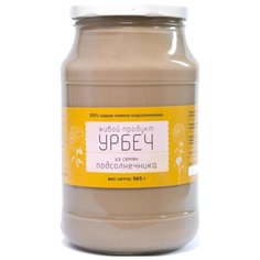 Живой Продукт Урбеч натуральная паста из семян подсолнечника, 965 г