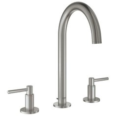 Смеситель для раковины (умывальника) Grohe Atrio 20009DC3 двухрычажный встраиваемый нерж.сталь