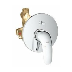 Смеситель для ванны с душем Grohe Eurostyle 23730003 однорычажный встраиваемый хром