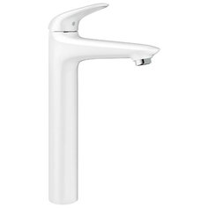 Смеситель для раковины (умывальника) Grohe Eurostyle 23719LS3 однорычажный двухцветный белая луна
