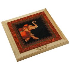 Подставка под горячее GiftnHome (бук/дуб) 20x20 см