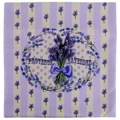 Чехол для подушки GiftnHome Лаванда 2 40х40 см (НВЛ-40 Lavender-II(g)) фиолетовый