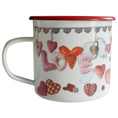 GiftnHome Кружка Love 570 мл белый / красный