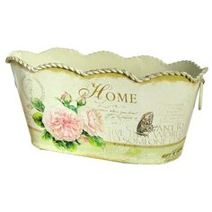GiftnHome Корзина Уютный дом средняя 24.5х14х11.5 см бежевый