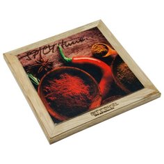 Подставка под горячее GiftnHome (бук/дуб) 20x20 см