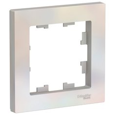 Рамка 1п Schneider Electric AtlasDesign ATN000401, жемчуг