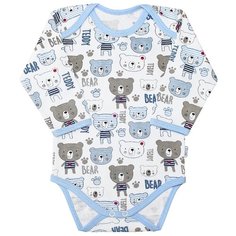 Боди Веселый Малыш размер 80, белый