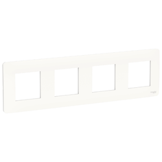 Рамка 8п Schneider Electric NU200818, белый