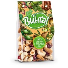 Смесь орехов и сухофруктов От Винта! орехи и клюква 150 г