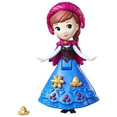 Кукла Hasbro Холодное сердце Маленькое королевство Анна, 8 см, E0210