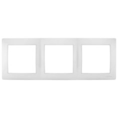 Рамка 3п LUXAR Novo 02.923.01, белый