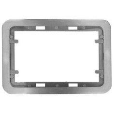 Рамка 1п СВЕТОЗАР SV-54145-2-SM, серый