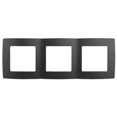 Рамка 3п ЭРА 12-5003-05, антрацит ERA