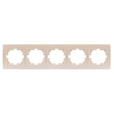 Рамка 5п Lezard 703-3030-150, жемчуг