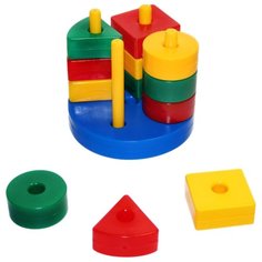 Пирамидка Строим вместе счастливое детство Логический диск