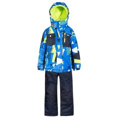 Комплект с полукомбинезоном GUSTI размер 12M/74, electric blue