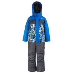 Комплект с полукомбинезоном GUSTI размер 18M/80, electric blue