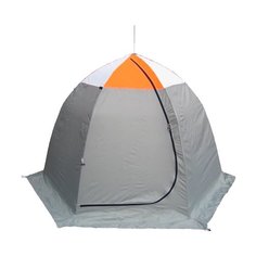 Палатка Митек Омуль 2 серый/оранжевый/белый