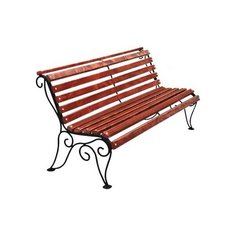 Скамейка хоббика Лотос 1,8 м, рябина