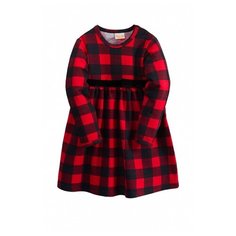 Платье Веселый Малыш размер 116, красный