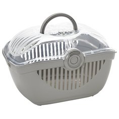 Переноска-корзина для кошек Moderna Top Runner Large 48х36х32 см серый