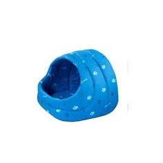 Домик для кошек, для собак Дарэлл Лукошко (9753) 54х48х44 см синий