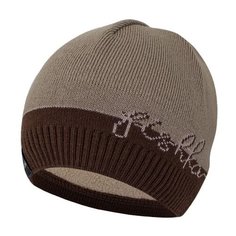 Шапка Fishka размер 54, коричневый