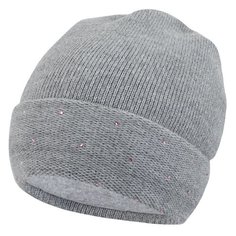 Шапка Fishka размер 54, серый меланж