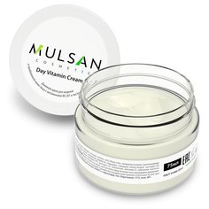 MULSAN Day Vitamin Cream дневной крем для жирной и проблемной кожи лица с витаминами B5, B7 и экстрактом ромашки, 75 мл, с дозатором