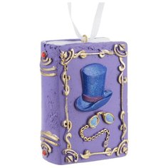 Елочная игрушка Magic Time Книга Иллюзий (75563) фиолетовый/синий