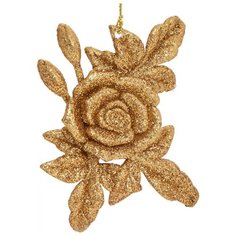 Елочная игрушка Magic Time Роза (80231/80232) золотой