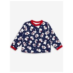 Распашонка Веселый Малыш размер 86, синий