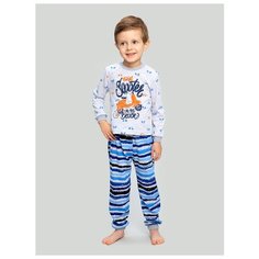 Пижама Веселый Малыш размер 128, мультиколор