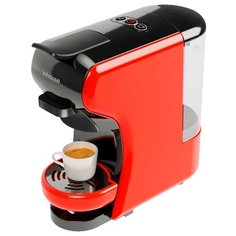 Кофемашина inhouse ICM 1901/1902 красный/черный