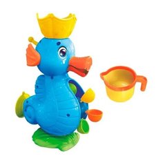 Игрушка для ванной Биплант Морской конек синий